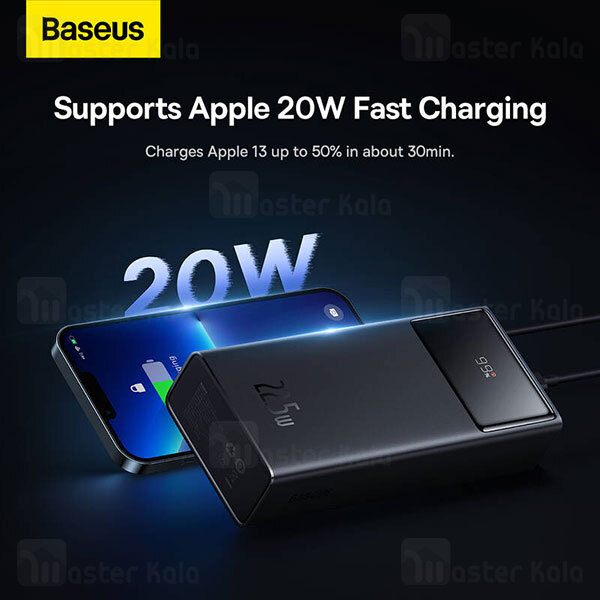 پاوربانک 30000 بیسوس Baseus PPXJ060101 توان 22.5 وات