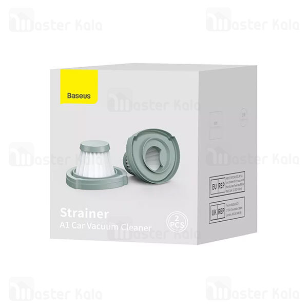 پک 2تایی فیلتر جارو شارژی بیسوس Baseus A1 Car Vacuum Cleaner Strainer VCAQ010113 2pcs