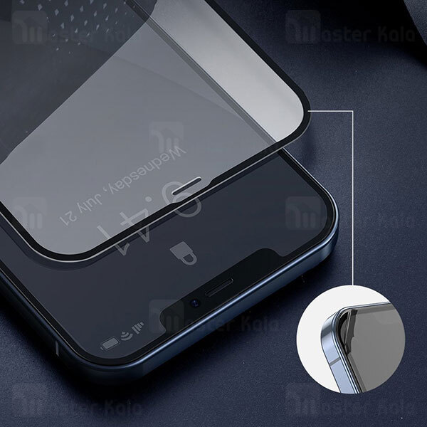 پک 2تایی محافظ صفحه شیشه ای تمام صفحه بیسوس آیفون Apple iPhone 12 Mini Baseus SGAPIPH54N-PE01