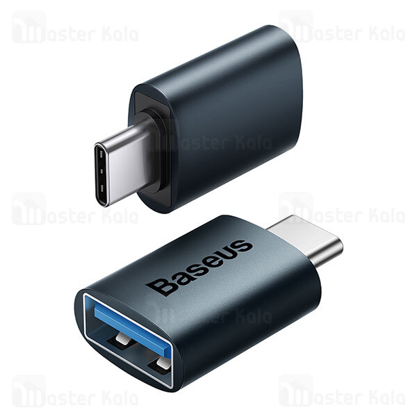 تبدیل OTG تایپ سی به USB 3.1 بیسوس Baseus Ingenuity Mini OTG Adaptor Type C to USB-A 3.1 ZJJQ000001