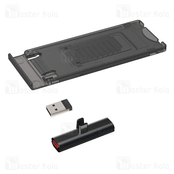دانگل بلوتوث نینتندو سوییچ Baseus BA05 Wireless Adapter Type C NGBA05-01 همراه با تبدیل USB و استند