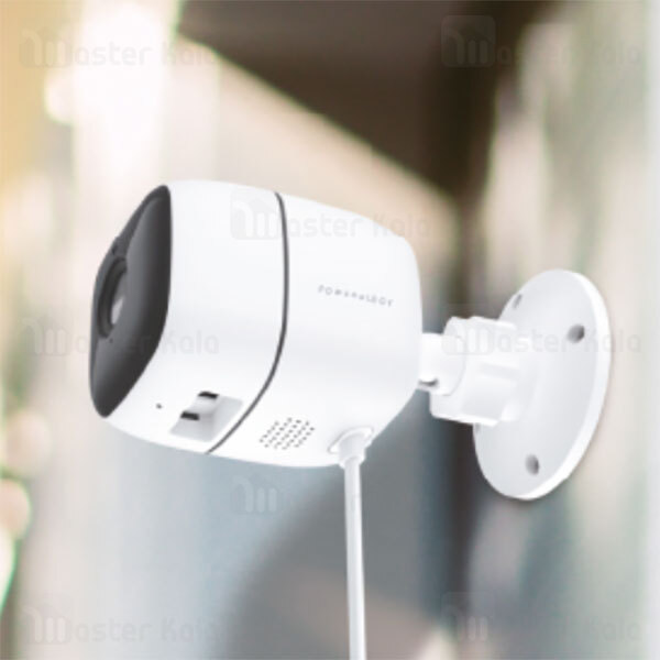 دوربین نظارتی هوشمند پاورولوژی Powerology Wifi Smart Outdoor Camera 110 Wide PSOWCFWH