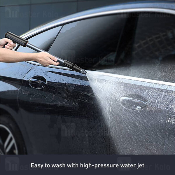 ست نازل و تی شستشوی خودرو Baseus Multifunctional Car Wash Spray Nozzle CRXC01-E01 طول 7.5 متری