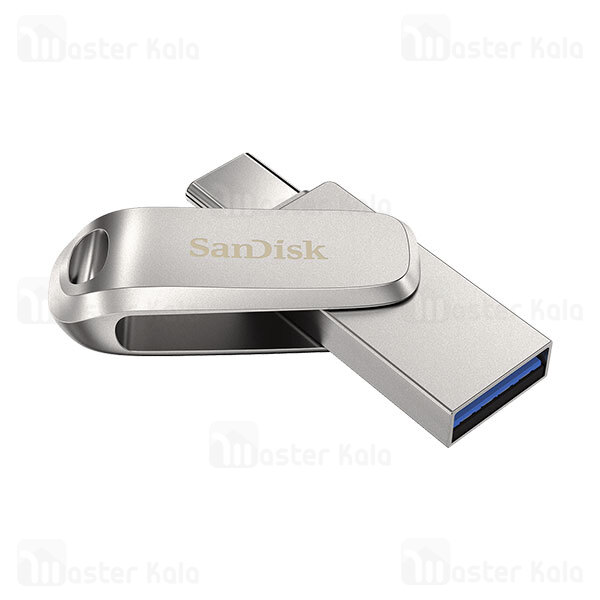 فلش مموری 128 گیگابایت Type C سن دیسک SanDisk Ultra Dual Drive Luxe SDDDC4 USB3.1