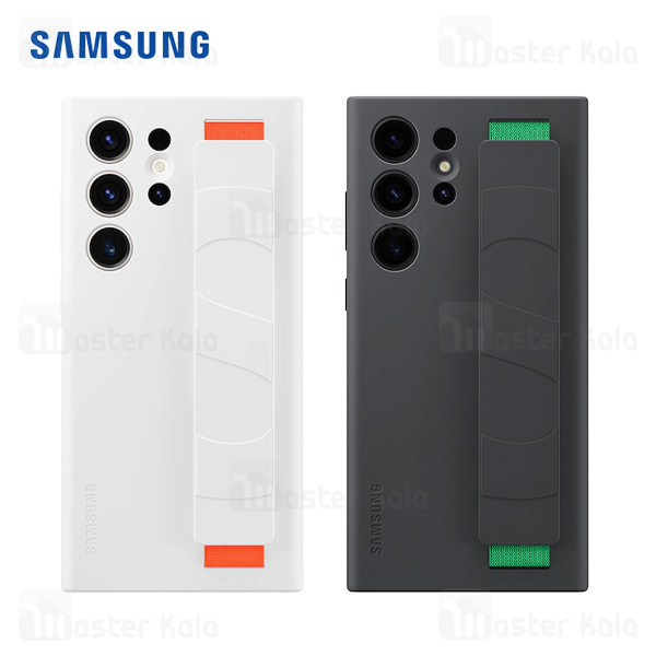 قاب سیلیکونی بنددار اصلی سامسونگ Samsung Galaxy S23 Ultra Silicone Grip