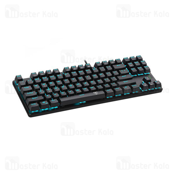 کیبورد سیمی گیمینگ T-Dagger Bora T-TGK313 Gaming Mechanical Keyboard Backlight