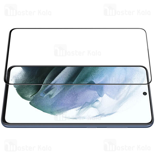 محافظ صفحه نمایش شیشه ای تمام صفحه تمام چسب سامسونگ Samsung Galaxy S21 FE 5G Nillkin CP+ Pro