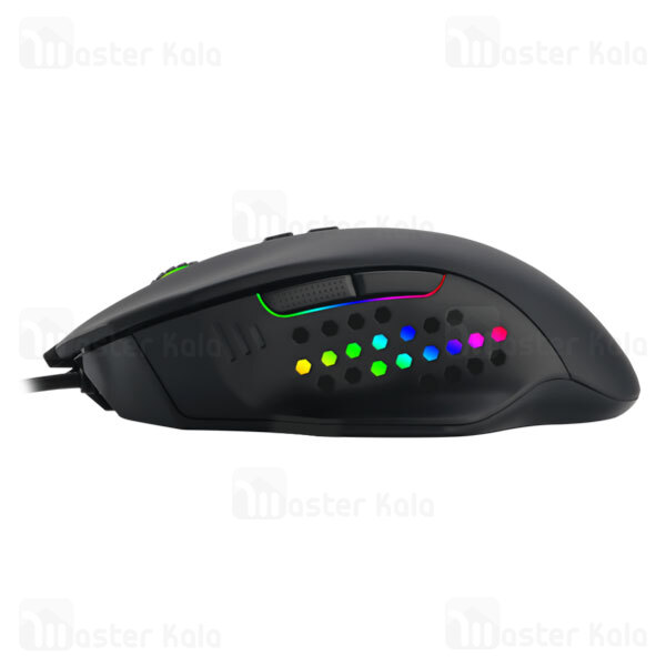 موس سیمی گیمینگ T-Dagger Captain T-TGM302 RGB Gaming Mouse دارای 7 کلید