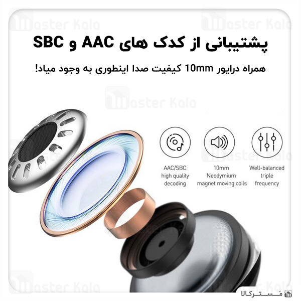 هندزفری بلوتوث دوگوش بیسوس Baseus S1 Pro SIMU ANC TWS Bluetooth Earphones NGS1P-0A