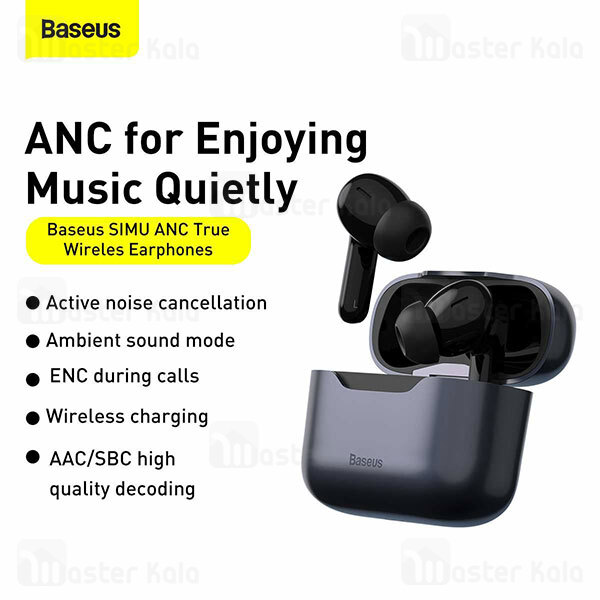 هندزفری بلوتوث دوگوش بیسوس Baseus S1 Pro SIMU ANC TWS Bluetooth Earphones NGS1P-0A