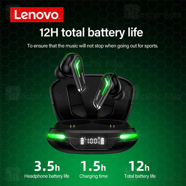 هندزفری بلوتوث دوگوش لنوو Lenovo ThinkPlus GM3 LivePods True Wireless Earbuds