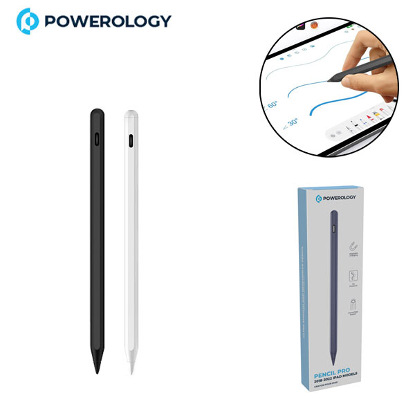 قلم لمسی پاورولوژی Powerology Pencil Pro PSMAPNWH مناسب آیپد