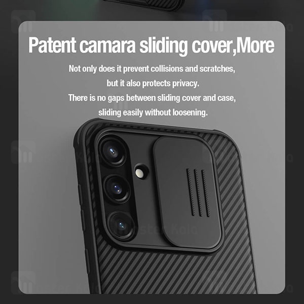 قاب محافظ نیلکین سامسونگ Samsung Galaxy A35 Nillkin CamShield Pro Case دارای محافظ دوربین