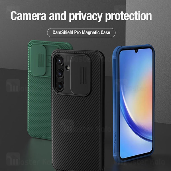 قاب محافظ نیلکین سامسونگ Samsung Galaxy A35 Nillkin CamShield Pro Case دارای محافظ دوربین