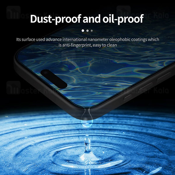 محافظ صفحه شیشه ای نیلکین آیفون Apple iPhone 15 Pro Nillkin H+ Pro