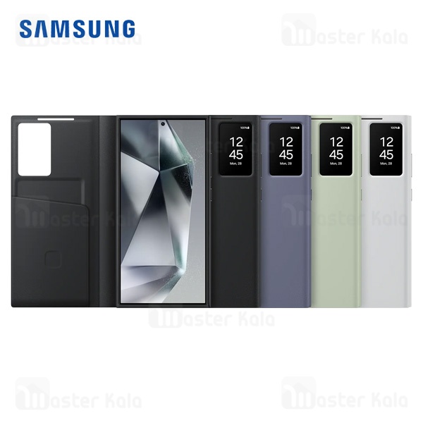 کیف هوشمند اصلی سامسونگ Samsung Galaxy S24 Ultra Smart View Wallet Case