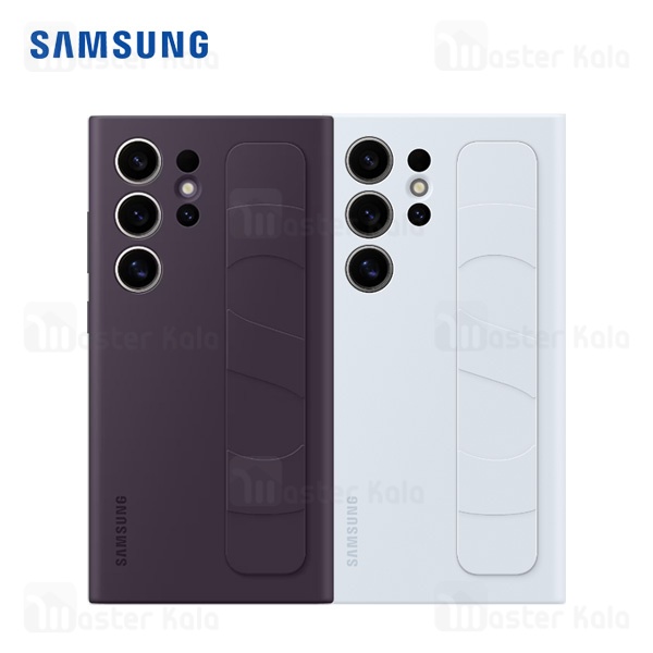 قاب سیلیکونی بنددار اصلی سامسونگ Samsung Galaxy S24 Ultra Silicone Grip