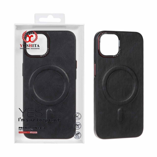 قاب گوشی اورجینال یوشیتا چرمی Air Case Magsafe برای iPhone 13 / iPhone 14
