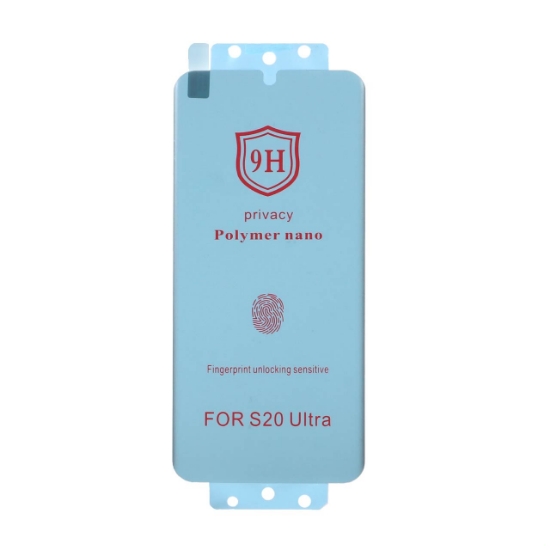 گلس گوشی Full Cover Polymer nano Privacy برای Samsung S20 Ultra