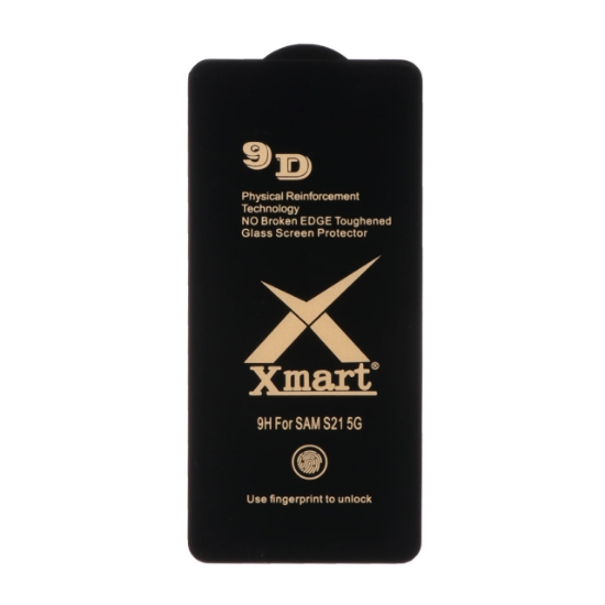 گلس گوشی Full Cover X Mart 9D-ESD برای Samsung S21