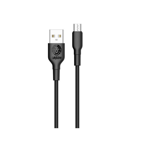 کابل تبدیل فست شارژ USB به Micro USB گرین لاین مدل GNCMCBK به طول 1.2متر