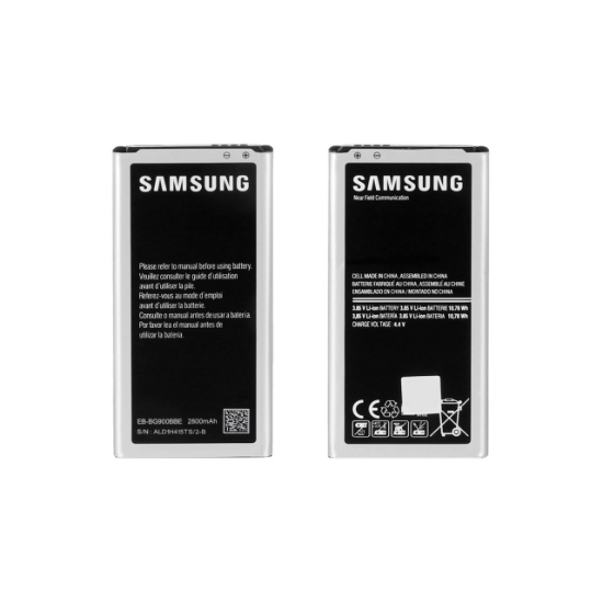 باتری موبایل سامسونگ مناسب برای مدل Galaxy S5 با ظرفیت 2800 میلی آمپرساعت