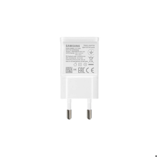 شارژر دیواری فست شارژ سامسونگ مدل EP-TA200 همراه کابل Micro-USB