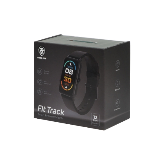 ساعت هوشمند گرین لاین مدل Fit Track GNFITSBCLTBK