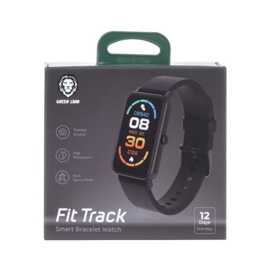 ساعت هوشمند گرین لاین مدل Fit Track GNFITSBCLTBK