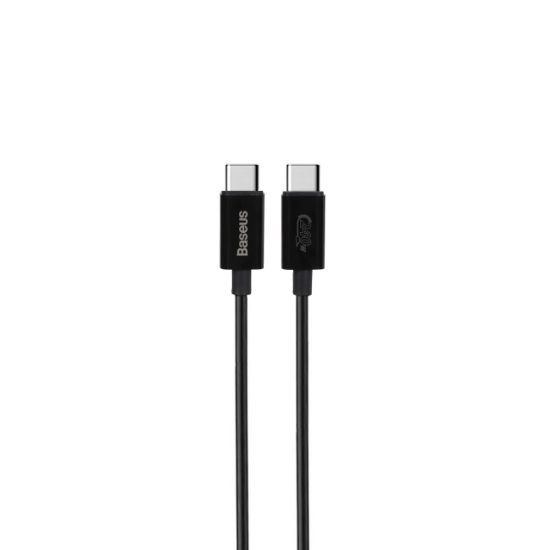 شارژر دیواری 140 وات فست شارژ سه پورت باسئوس مدل CCGP100201 به همراه کابل شارژ USB-C