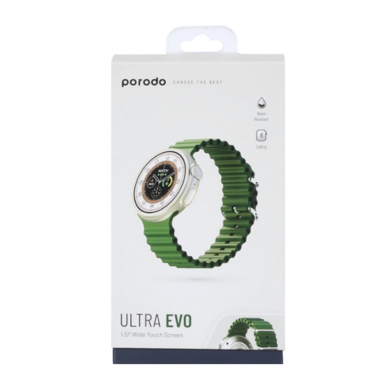 ساعت هوشمند Porodo مدل Ultra EVO PD-SWURTI-GN