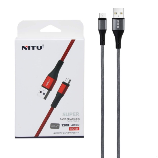 کابل تبدیل USB به micro-USB نیتو مدل NC121 طول 1.2 متر