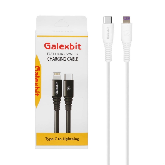 کابل تبدیل USB-C به Lightning گلکسبیت طول 1 متر