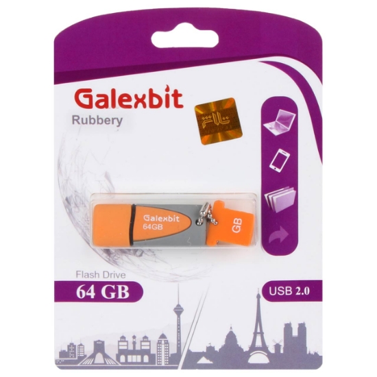 فلش مموری گلکسبیت مدل Rubbery USB2.0 ظرفیت 64 گیگابایت
