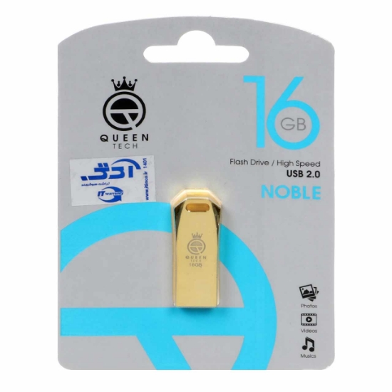 فلش مموری کوئین تک مدل Noble USB2.0 ظرفیت 16 گیگابایت
