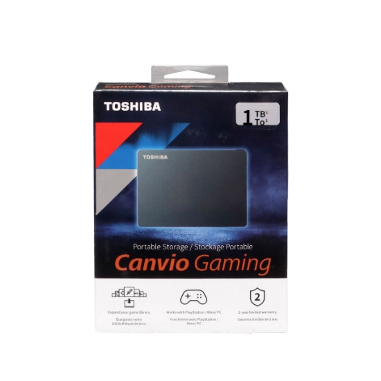 هارد اکسترنال توشیبا مدل Canvio Gaming ظرفیت 1 ترابایت