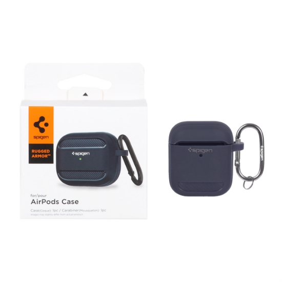 کیس ایرپاد اورجینال Spigen Rugged Armor مدل AirPods 1/2