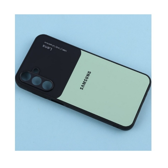 قاب گوشی PVD دو رنگ محافظ لنزدار برای Samsung Galaxy A35