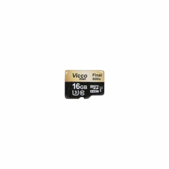 کارت حافظه microSDHC ویکومن مدل Final 600X کلاس 10 استاندارد UHS-I U3 سرعت 90MBps ظرفیت 16 گیگابایت