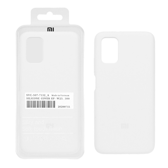 قاب گوشی سیلیکونی پاک کنی اورجینال درجه یک برای Xiaomi Poco M3/Redmi 9T 4G